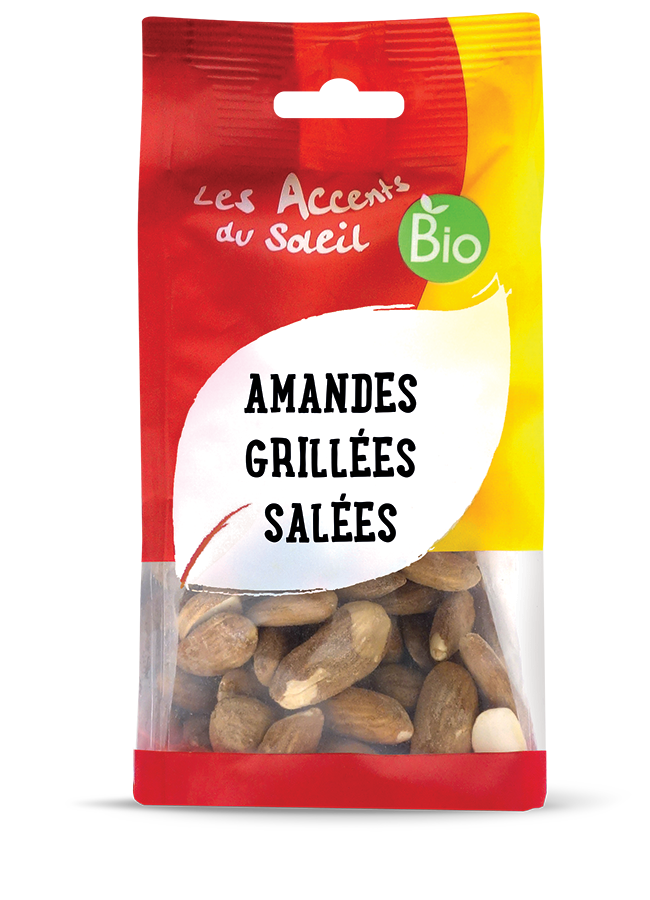 Amandes Grillées Salées - Colin Fruits Secs